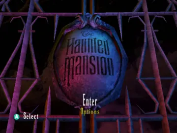 Disney's The Haunted Mansion screen shot title